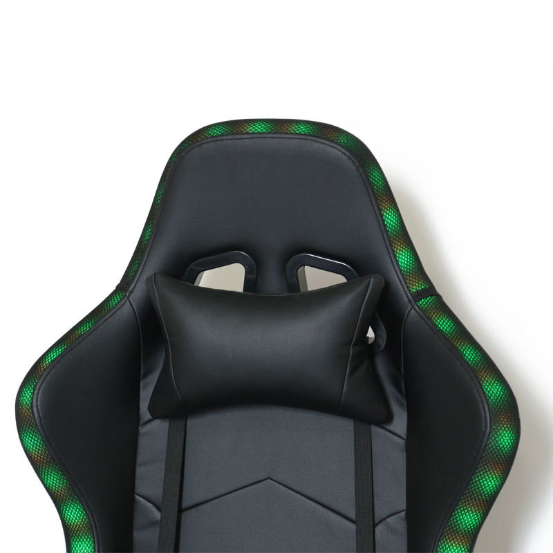 চায়না হট সেল পিসি অফিস রেসিং চেয়ার রিক্লাইনিং ই-স্পোর্টস গেমিং চেয়ার লেড লাইট সহ  চায়না হট সেল পিসি অফিস রেসিং চেয়ার রিক্লাইনিং ই-স্পোর্টস গেমিং চেয়ার লেড লাইট সহ